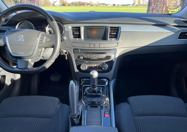Peugeot 508 cena 38900 przebieg: 255000, rok produkcji 2014 z Skwierzyna małe 46
